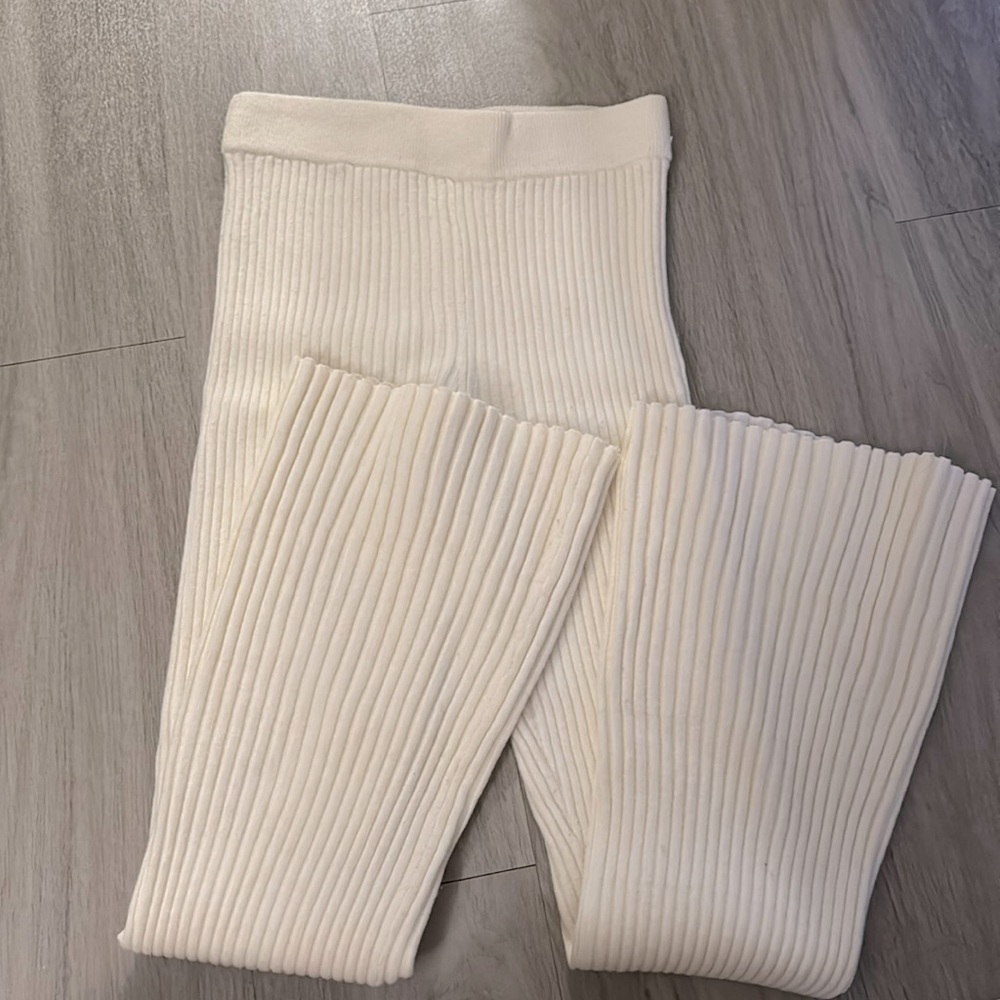 Ribbed Flare H&M Pants